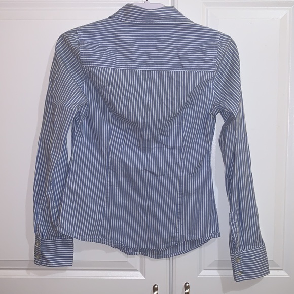 Aeropostale Long Sleeve Cotton Shirt Medium - Picture 2 of 3